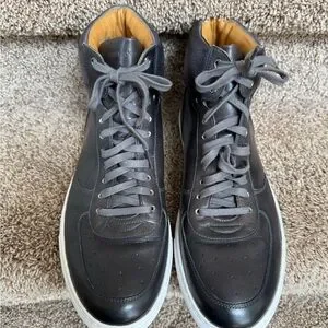 Magnanni | Shoes | Magnanni Mens Grey Ankle Leather Boots  display picture 1